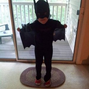 Boys Sz Medium Batman Costume
